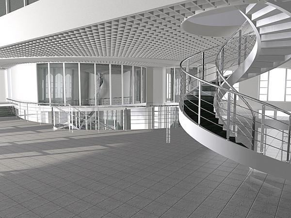 hall concept project 3d max - hall concept project by shop3ds
